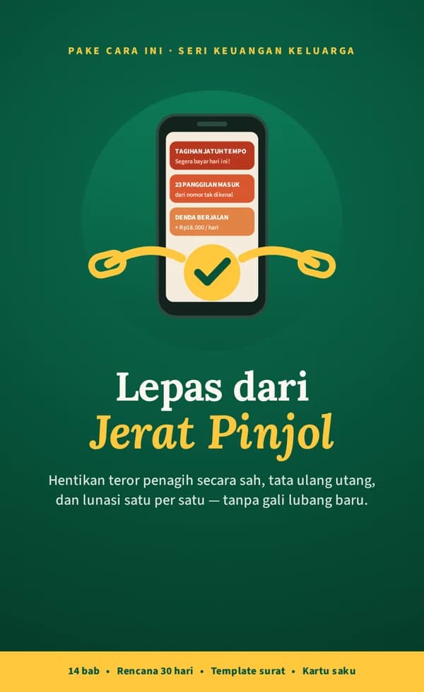 Sampul Lepas dari Jerat Pinjol